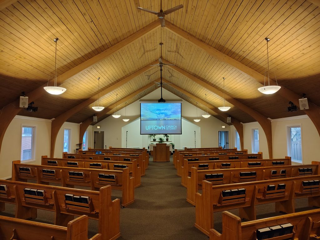 Uptown Church of Christ auditorium